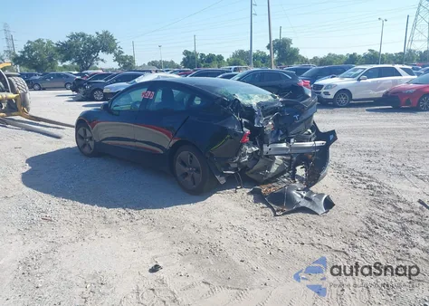 2021 Tesla Model 3 Standard Range Plus Rear-Wheel Drive from USA, damaged, VIN 5YJ3E1EA9MF091640